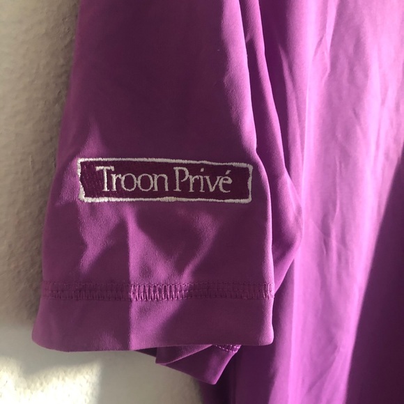 ADIDAS Men’s Purple Golf Polo Short Sleeve Size Small - Picture 4 of 7